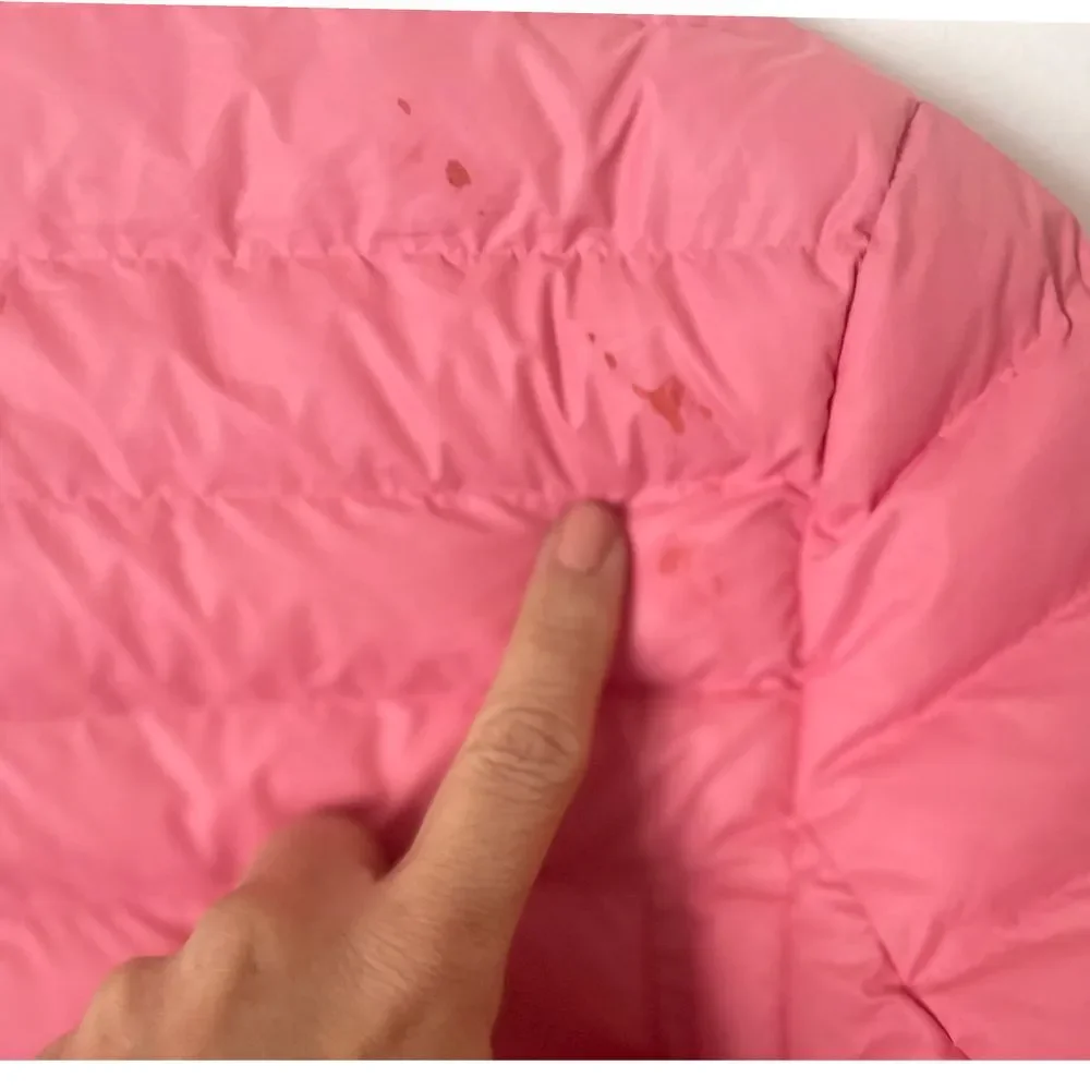 Hunter Pink Thin Down Layer Quilted Puffer‎ Jacket Coat S